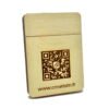 Porte cartes de visites en bois personnalisable